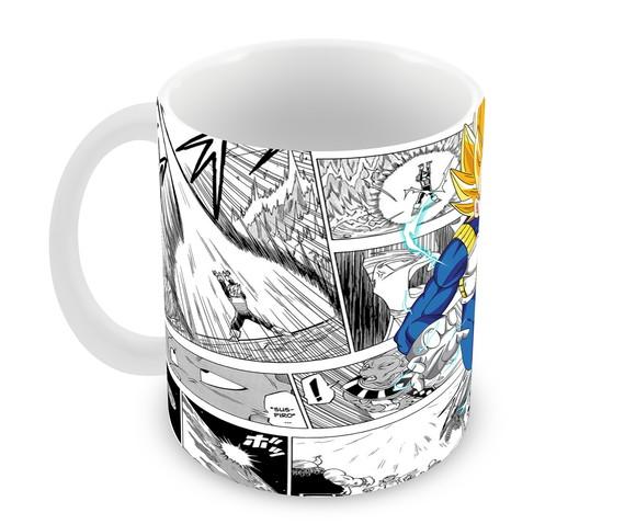 Caneca Polímero Dragon Ball Vegeta Personalizada