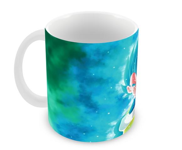 Caneca Polímero Dragon Ball Vegeta Personalizada