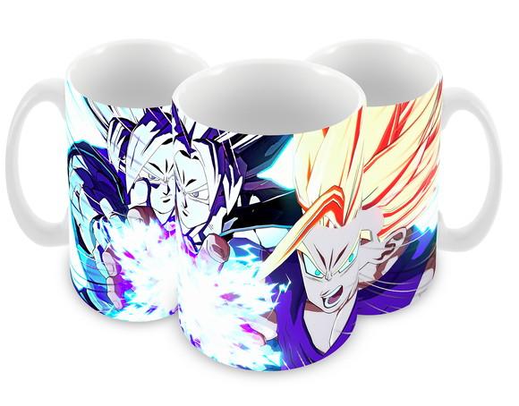 Caneca Polímero Dragon Ball Z Gohan Personalizada