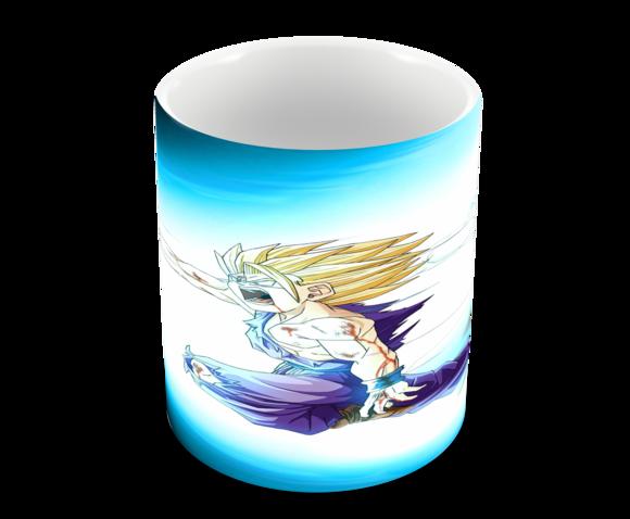 Caneca Polímero Dragon Ball Z Gohan Personalizada