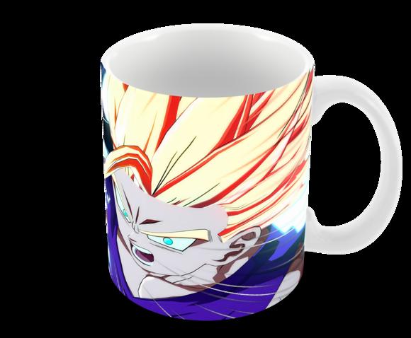 Caneca Polímero Dragon Ball Z Gohan Personalizada