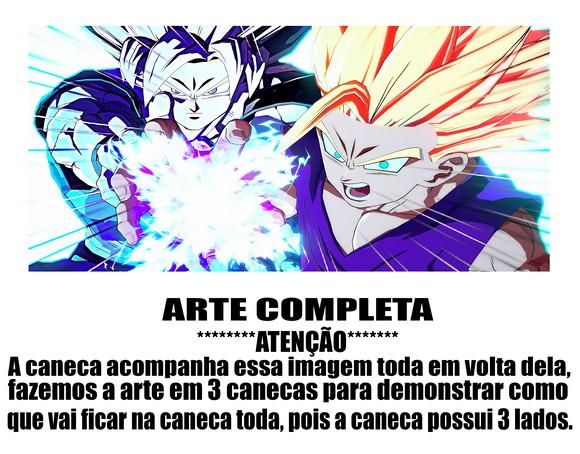 Caneca Polímero Dragon Ball Z Gohan Personalizada