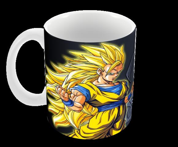 Caneca Polímero Dragon Ball Z Goku Personalizada