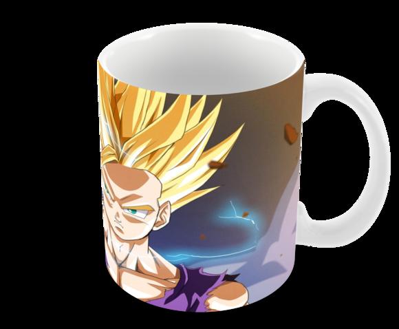 Caneca Polímero Dragon Ball Z Gohan Super Saiyan 2