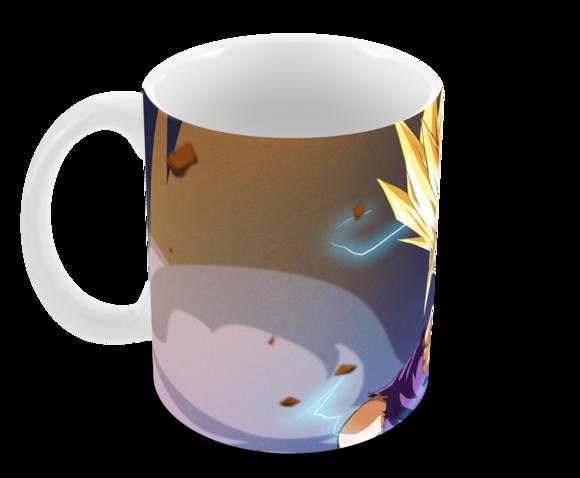 Caneca Polímero Dragon Ball Z Gohan Super Saiyan 2
