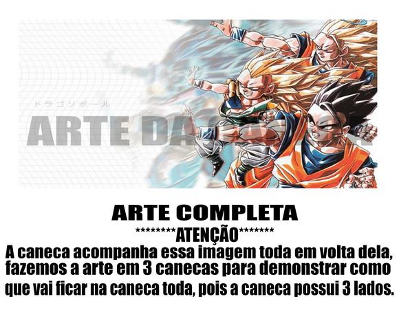 Caneca Polímero Dragon Ball Z Personalizada