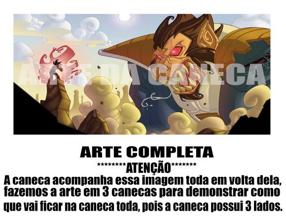 Caneca Polímero Dragon Ball Z Personalizada