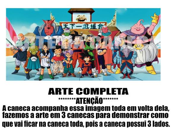 Caneca Polímero Dragon Ball Z Personalizada