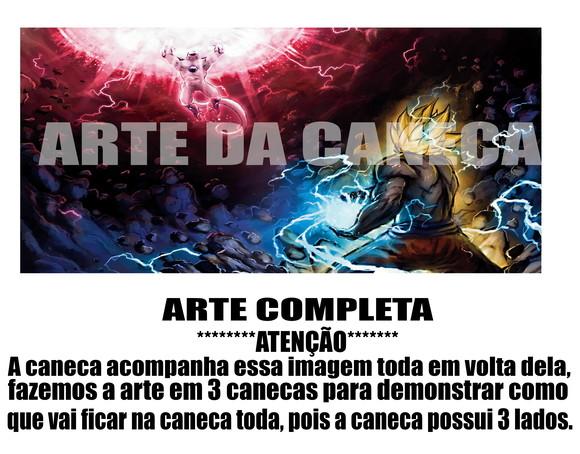 Caneca Polímero Dragon Ball Z Personalizada