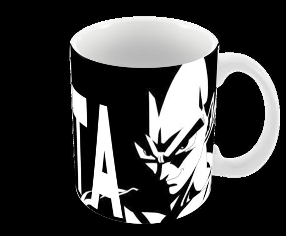 Caneca Polímero Dragon Ball Z Vegeta Personalizada