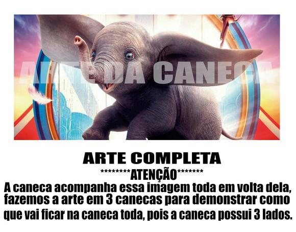 Caneca Polímero Dumbo Personalizada