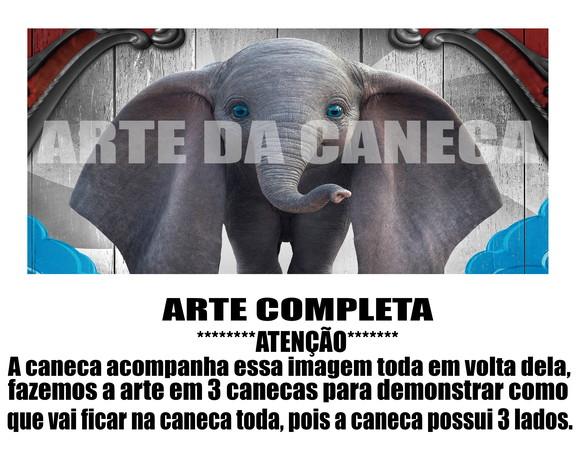 Caneca Polímero Dumbo Personalizada