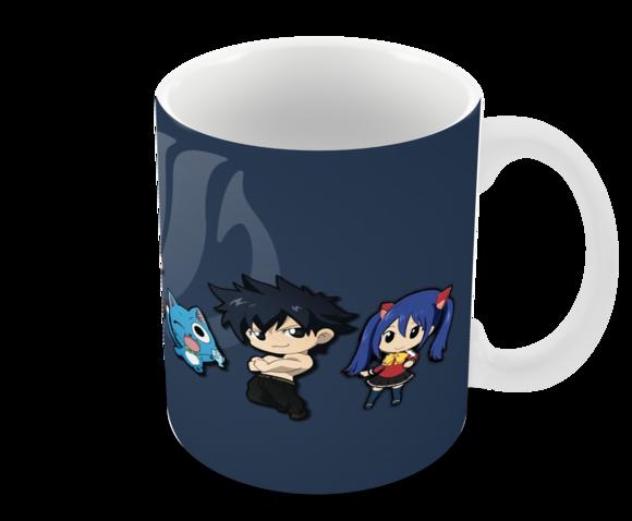 Caneca Polímero Fairy Tail Personalizada