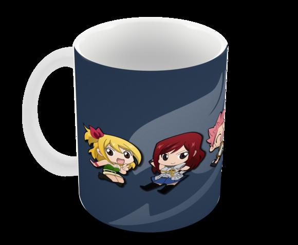 Caneca Polímero Fairy Tail Personalizada