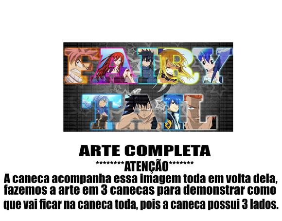 Caneca Polímero Fairy Tail Personalizada