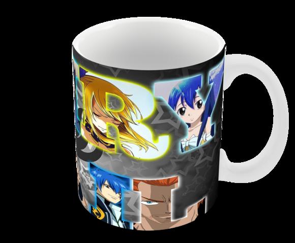 Caneca Polímero Fairy Tail Personalizada