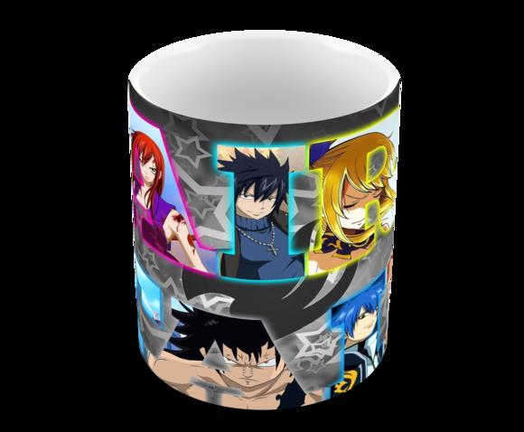 Caneca Polímero Fairy Tail Personalizada