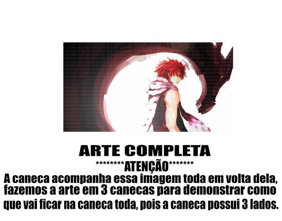 Caneca Polímero Fairy Tail Personalizada