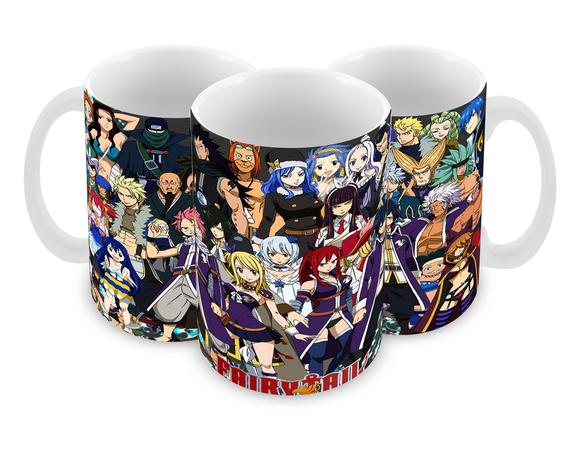 Caneca Polímero Fairy Tail Personalizada
