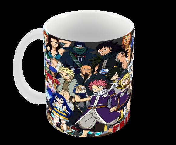 Caneca Polímero Fairy Tail Personalizada