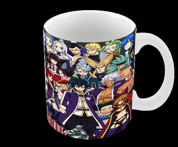 Caneca Polímero Fairy Tail Personalizada