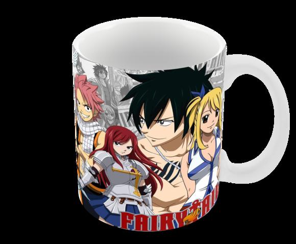 Caneca Polímero Fairy Tail Personalizada