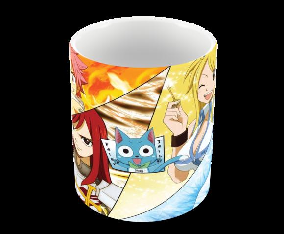 Caneca Polímero Fairy Tail Personalizada