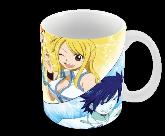 Caneca Polímero Fairy Tail Personalizada