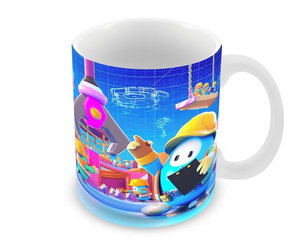 Caneca Polímero Fall Guys Personalizada