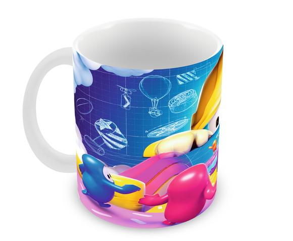 Caneca Polímero Fall Guys Personalizada