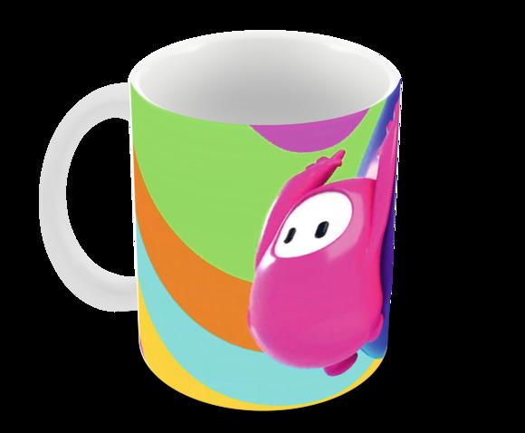 Caneca Polímero Fall Guys Personalizada