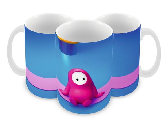 Caneca Polímero Fall Guys Personalizada