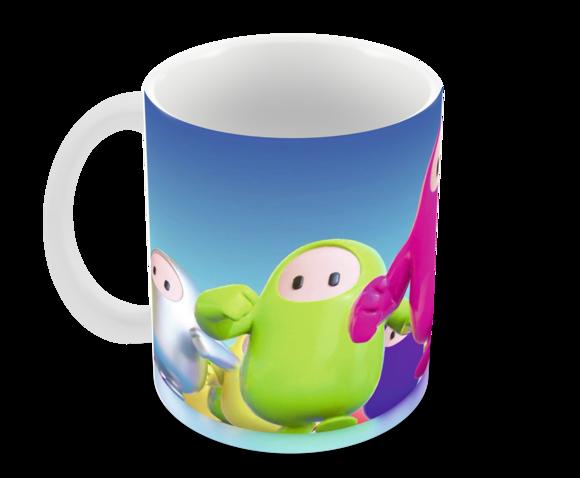 Caneca Polímero Fall Guys Personalizada