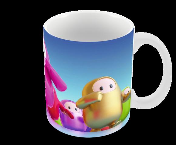 Caneca Polímero Fall Guys Personalizada