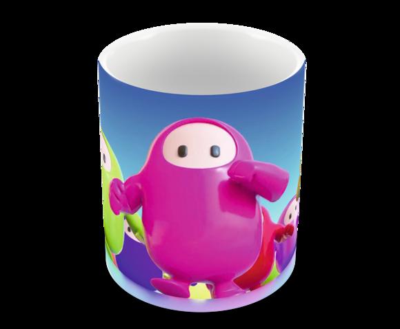 Caneca Polímero Fall Guys Personalizada