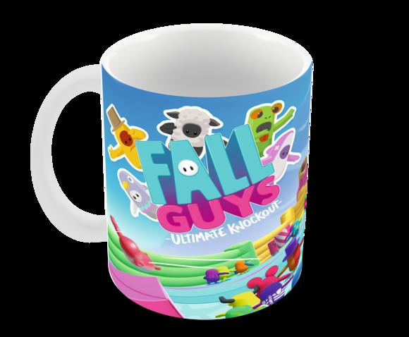 Caneca Polímero Fall Guys Personalizada