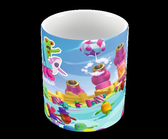 Caneca Polímero Fall Guys Personalizada