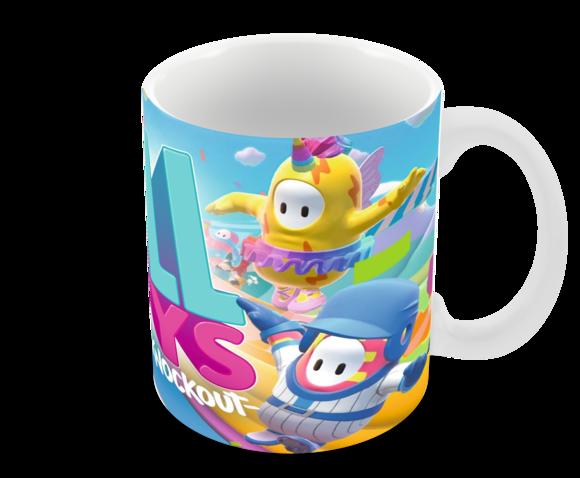 Caneca Polímero Fall Guys Personalizada