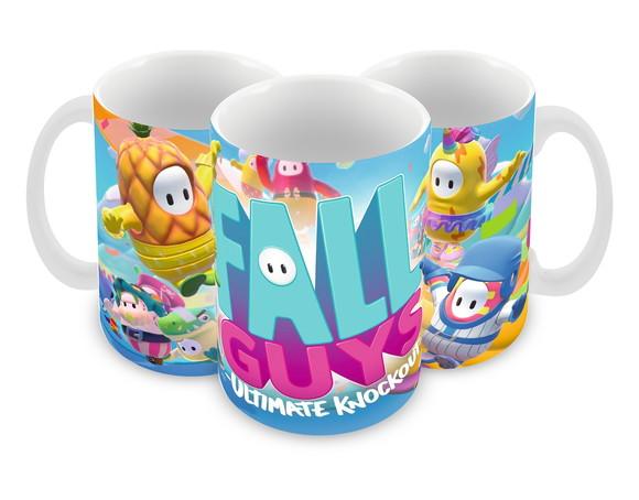 Caneca Polímero Fall Guys Personalizada