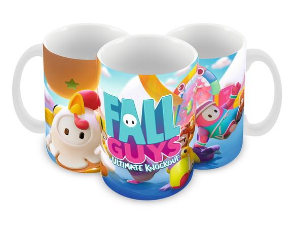 Caneca Polímero Fall Guys Personalizada