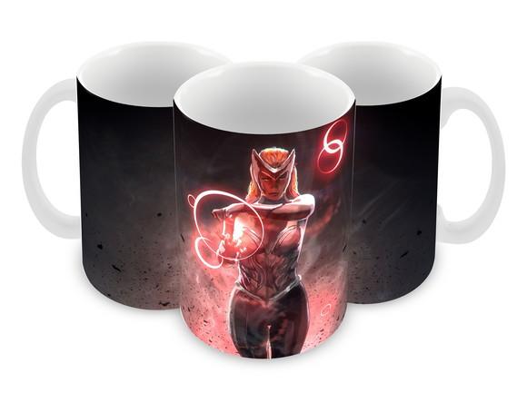 Caneca Polímero Feiticeira Escarlate Personalizada
