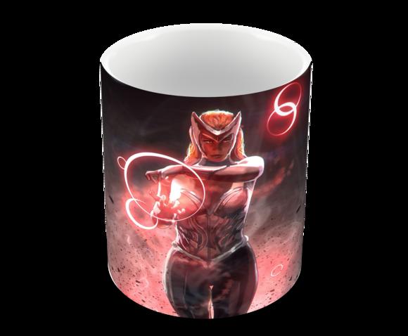 Caneca Polímero Feiticeira Escarlate Personalizada