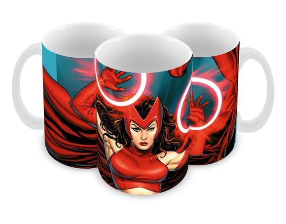 Caneca Polímero Feiticeira Escarlate Personalizada