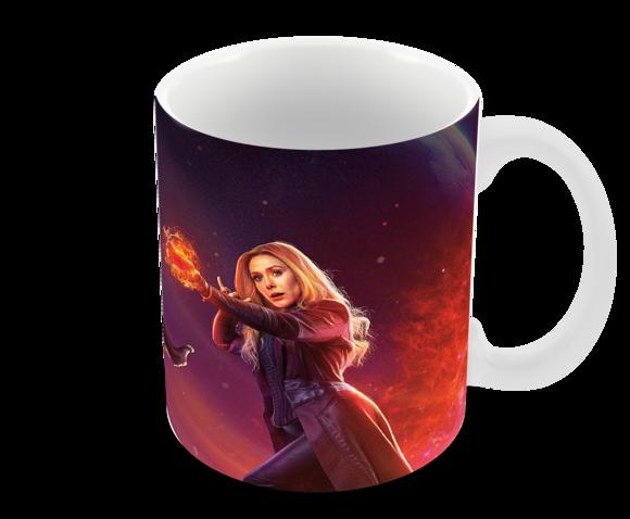 Caneca Polímero Feiticeira Escarlate Personalizada
