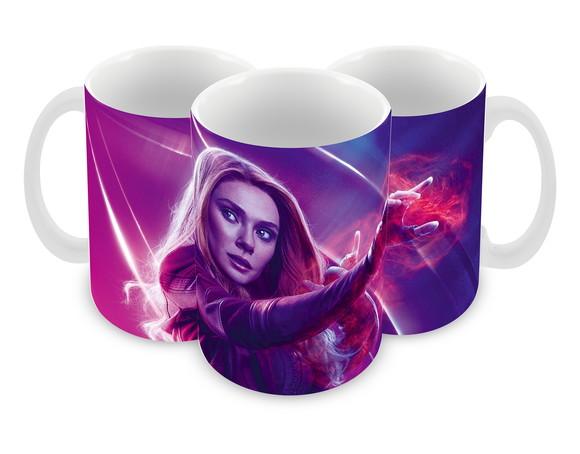 Caneca Polímero Feiticeira Escarlate Personalizada