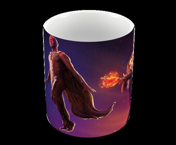 Caneca Polímero Feiticeira Escarlate Personalizada
