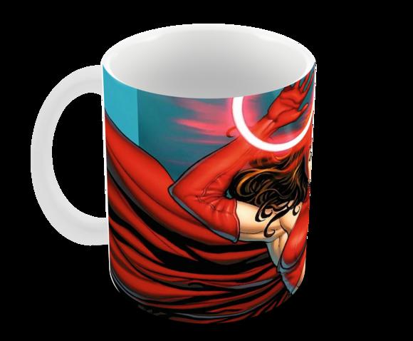 Caneca Polímero Feiticeira Escarlate Personalizada