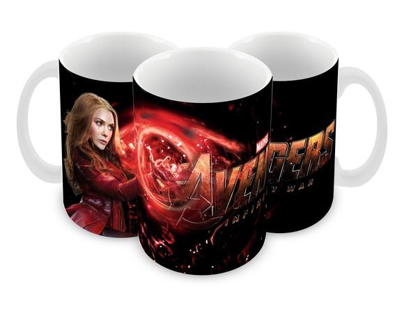 Caneca Polímero Feiticeira Escarlate Personalizada