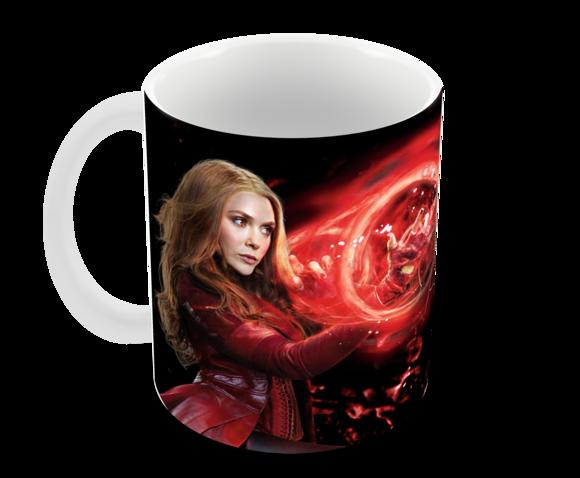 Caneca Polímero Feiticeira Escarlate Personalizada