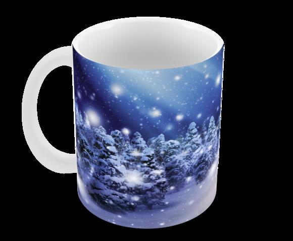 Caneca Polímero Feliz Natal Personalizada